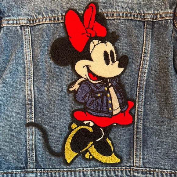 Gap Disney Minnie Mouse Denim Icon Jacket - Picture 2 of 4